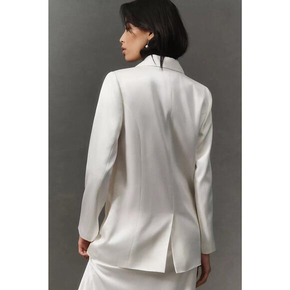 The Vienna Satin Blazer - Picture 2 of 5